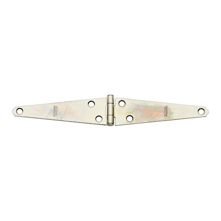 National Mfg Sales 5 in. Steel Light Strap Hinge, Zinc Plated, 2PK 5702428